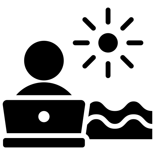 Icono de nómadas digitales